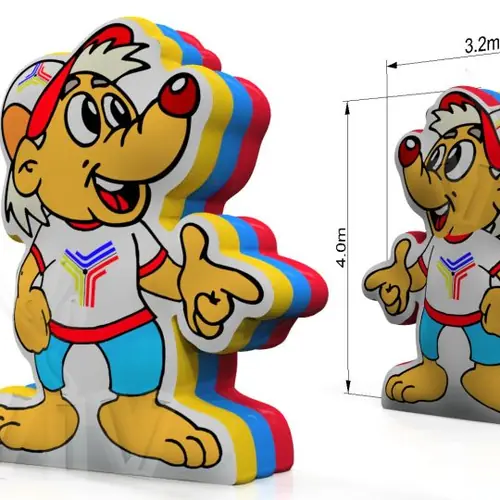Figure Stromer commercial custom inflatable