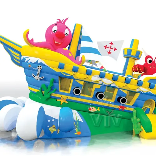 Flying Dutchman Ship - Collection Underwater World commercial inflatable ship attraction