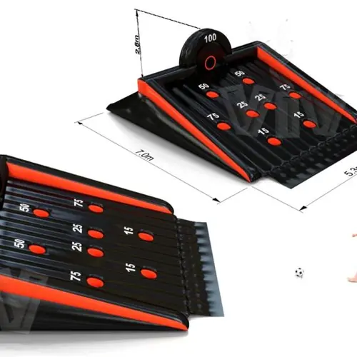 Football device 5.3 x 7 m commercial inflatable playing field