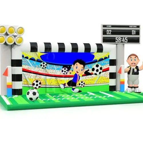 Football Gate with aircushion - Collection Football commercial inflatable action game