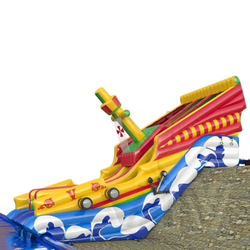 Galleon on the slope commercial inflatable slide