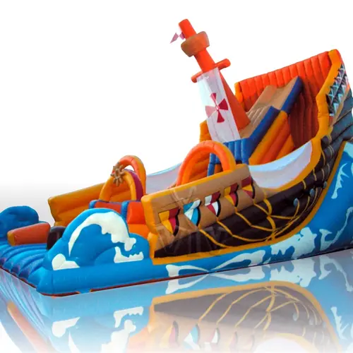 Galleon commercial inflatable slide