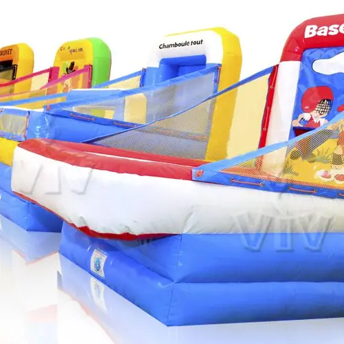 Game commercial inflatable action game