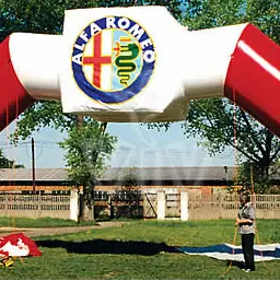With cube promotional inflatable product photo