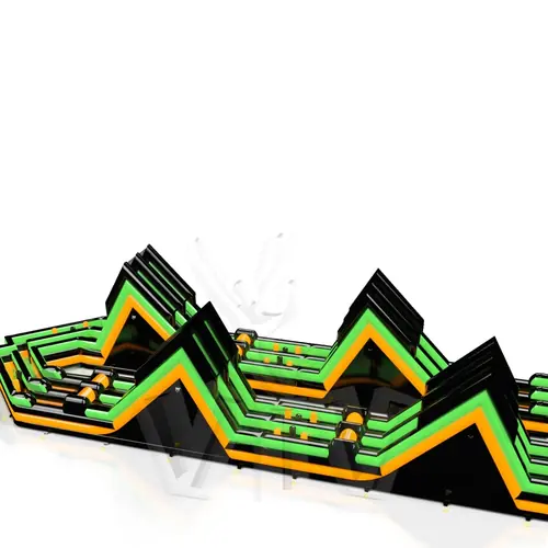 Jet Stream commercial inflatable obstacle course