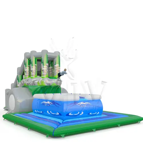 Jumping tower L Mountains commercial inflatable action game