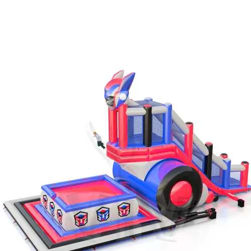 Jumping Tower XL with Robot head commercial inflatable action game