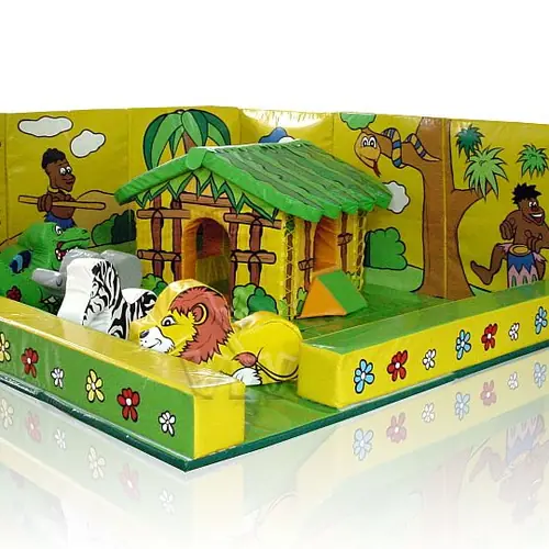 Jungle Playground (no figures) foam soft play playground structure for dry indoor play areas
