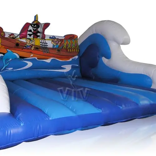 Ladders Pirate`s ship 6.3 x 6.0 x 3.1 m (without construction) commercial inflatable action game