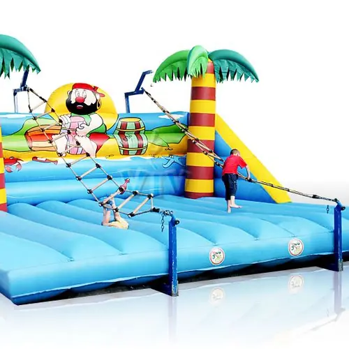 Ladders Pirates 6.3 x 6.0 x 3.1 m commercial inflatable action game