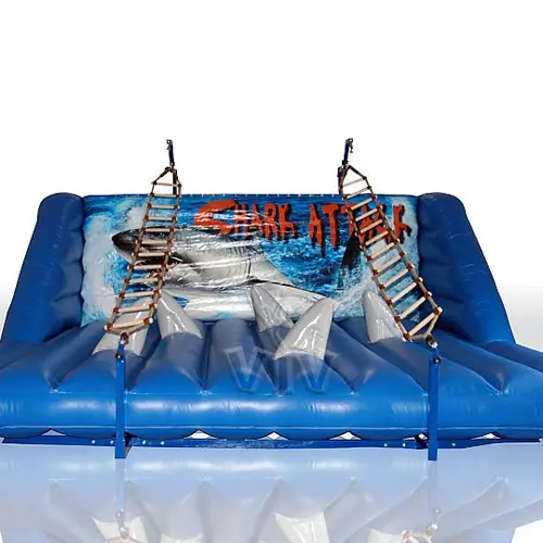 Ladders Shark 6.3 x 6.0 x 3.1 m commercial inflatable action game