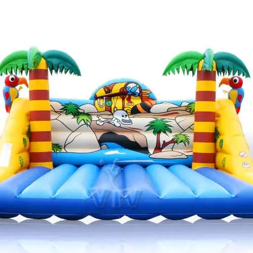 Ladders Treasure Island 6.3 x 6.0 x 3.1 m (without construction) commercial inflatable action game