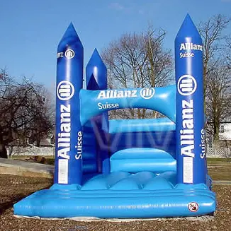 Merlin open-top inflatable bounce