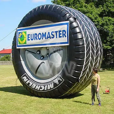 Michelin promotional inflatable product photo