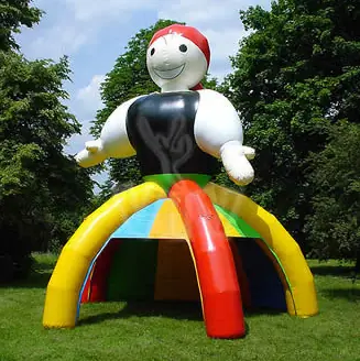 Milk promotional inflatable product photo