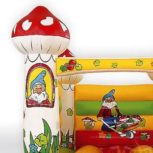 Mushroom 4 x 3m commercial inflatable bounce
