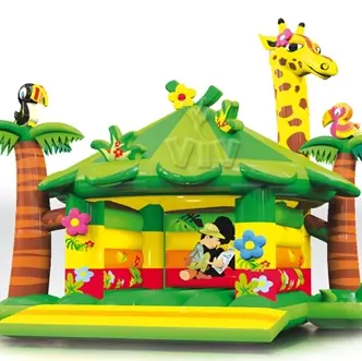 Nola roofed inflatable bounce