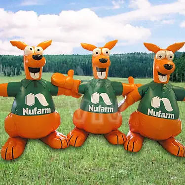 Nufarm promotional inflatable product photo