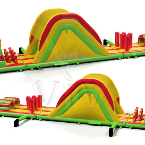 Obstacle Course Aviotex 18.1 x 2.7 x 3.8 m commercial inflatable obstacle course