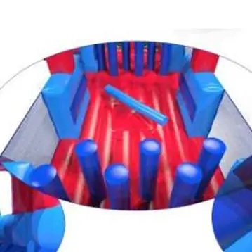Obstacle Course Challenge XL Red and Blue inflatable product