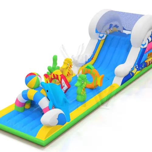 Obstacle Course - Collection Underwater World commercial inflatable obstacle course