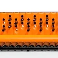 Obstacle Course N4 Black and Orange commercial inflatable obstacle course