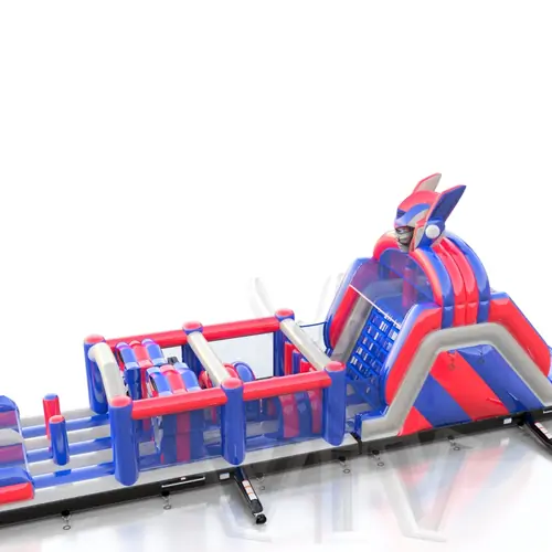 Obstacle Course Robot 2 commercial inflatable obstacle course