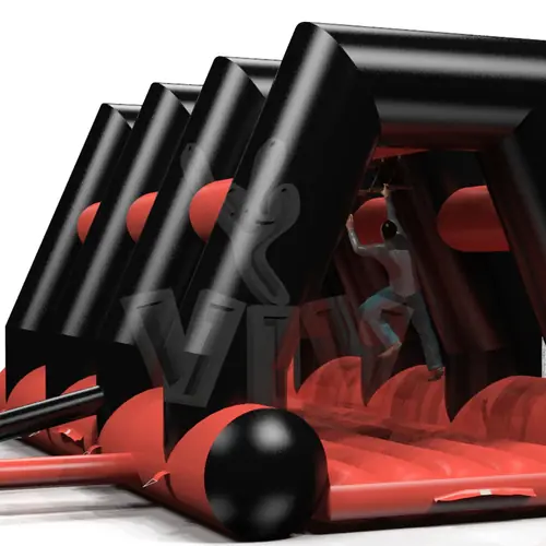 Obstacle course - Trapeze commercial inflatable obstacle course