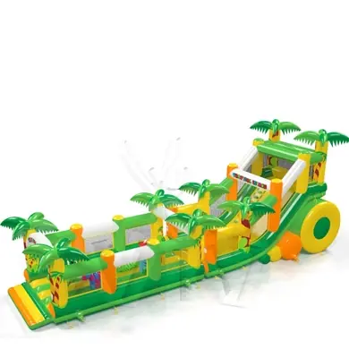 Obstacle Course Tropical Islands XL with nets inflatable product