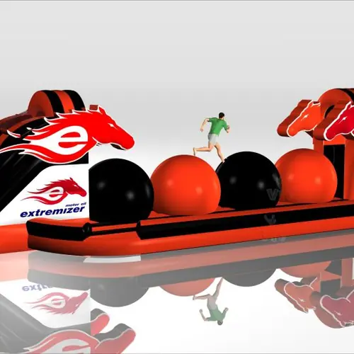 Obstacle Course Wipe-Out Extremizer commercial inflatable obstacle course