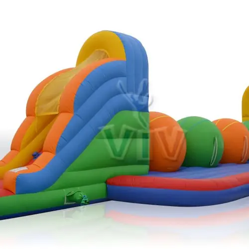 Obstacle Course Wipe-Out commercial inflatable wipe-out attraction