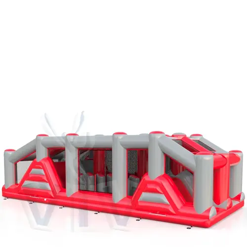 Obstacle course with cones commercial inflatable obstacle course