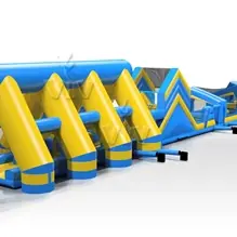 Obstacle course XXXL (Blue and Yellow) inflatable product