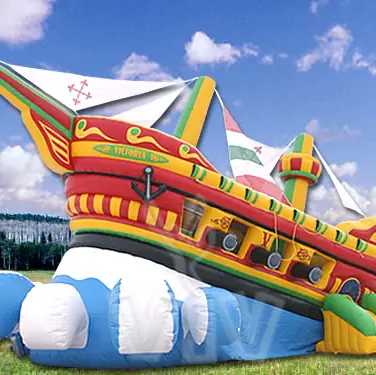 Pirate Ship with a moving wave specials inflatable product photo