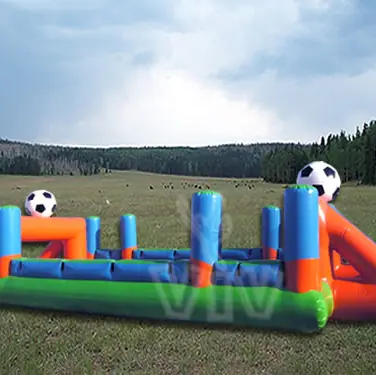 Pitch with a football playing fields inflatable product photo