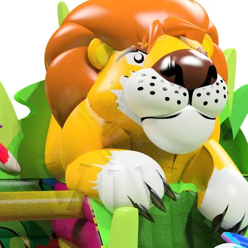 Playground Jungle commercial inflatable playground