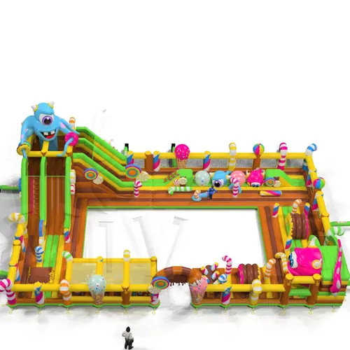 Playground Micro Monsters commercial inflatable playground
