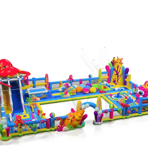 Playground Mini Underwater World commercial inflatable playground