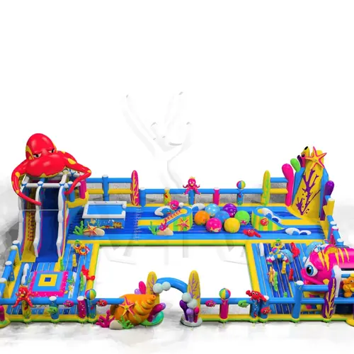 Playground Mini Underwater World commercial inflatable playground
