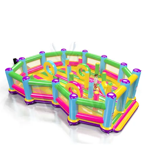 Playground Startup XL with obstacles commercial inflatable playground