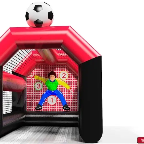 Radar Gate with football (without radar) 5.0 x 3.2 x 3.7 m commercial inflatable playing field