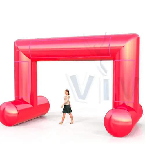 Rectangular self-standing gate 6 m commercial promotional inflatable gate
