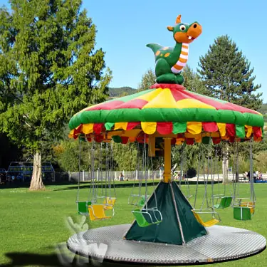 Carousel Dino mechanical attraction product photo