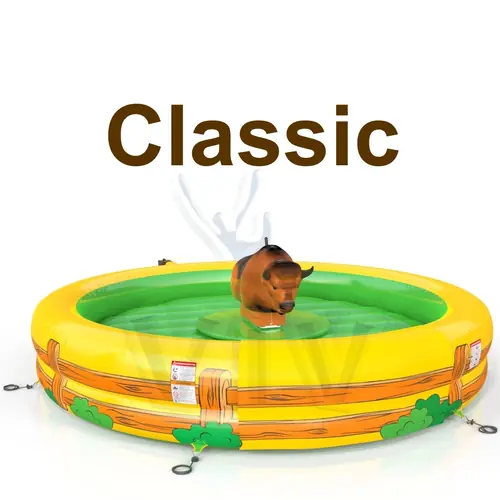 Rodeo Classic SET (with bull figure) commercial mechanical rodeo attraction
