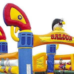 Saloon 7 x 6 without roof commercial inflatable bounce