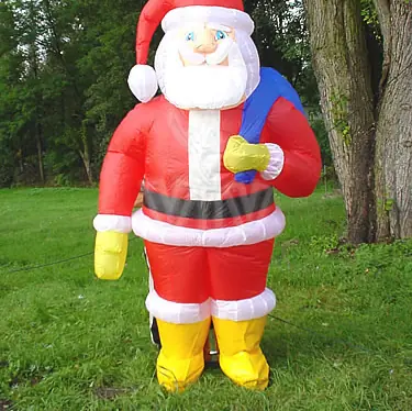 Santa promotional inflatable product photo