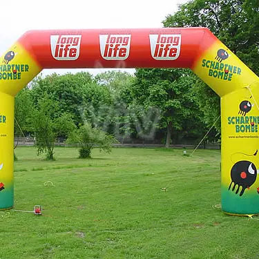 Cut arch promotional inflatable product photo
