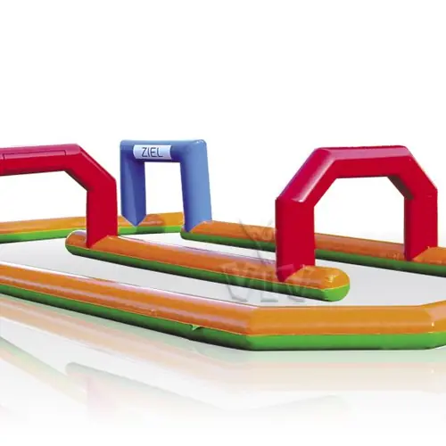 Scooter racecourse Parcour 16 x 8 m commercial inflatable action game
