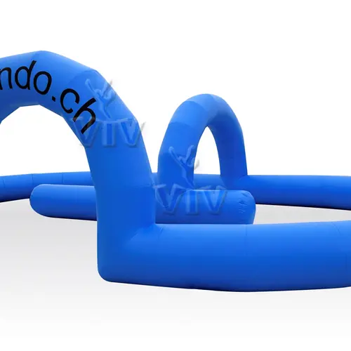Scooter racecourse commercial inflatable action game