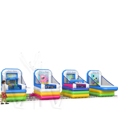 Set of 4 games Underwater World commercial inflatable action game